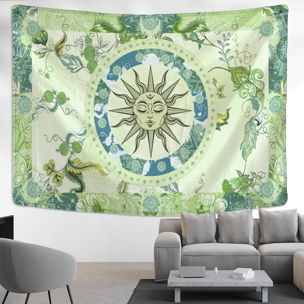 Sun Tapestry Decor