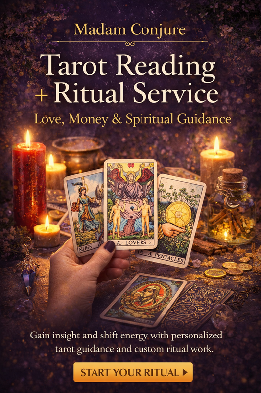 Tarot Reading + Ritual Service | Love, Money & Spiritual Guidance